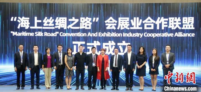 “海上丝绸之路”会展业合作联盟在广州启动。 程景伟 摄